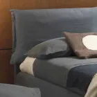 Lit double avec rangement, design contemporain Iorca Bolzan Viadurini