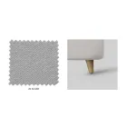 Lit double avec rangement en option fabriqué en Italie - Ciccio Viadurini