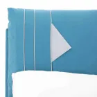 Lit double avec conteneur recouvert de tissu Made in Italy - Renato Viadurini