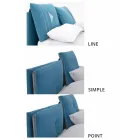 Lit double avec conteneur recouvert de tissu Made in Italy - Renato Viadurini