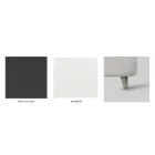 Lit double avec cadre de lit rembourré en différentes finitions Made in Italy - Design Viadurini