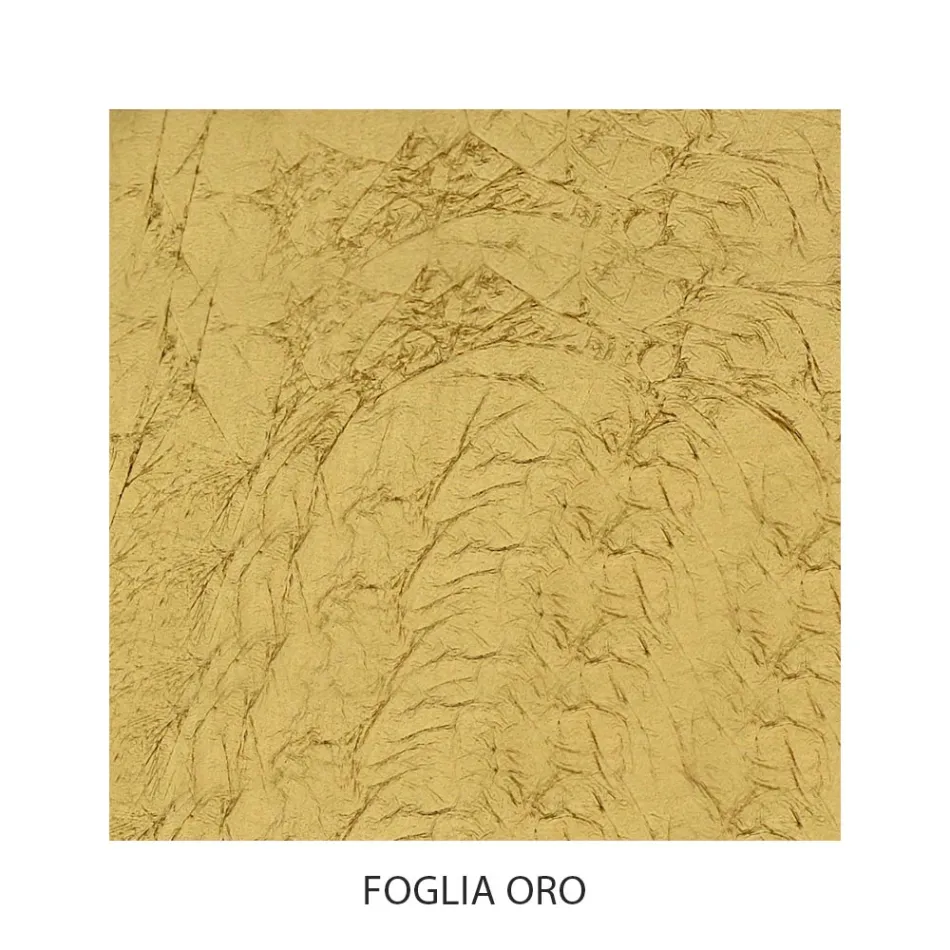 Lit double avec pied de lit en fer coordonné Made in Italy - Penny Viadurini