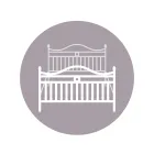 Lit double avec tête de lit en fer tubulaire Made in Italy - Copy Viadurini