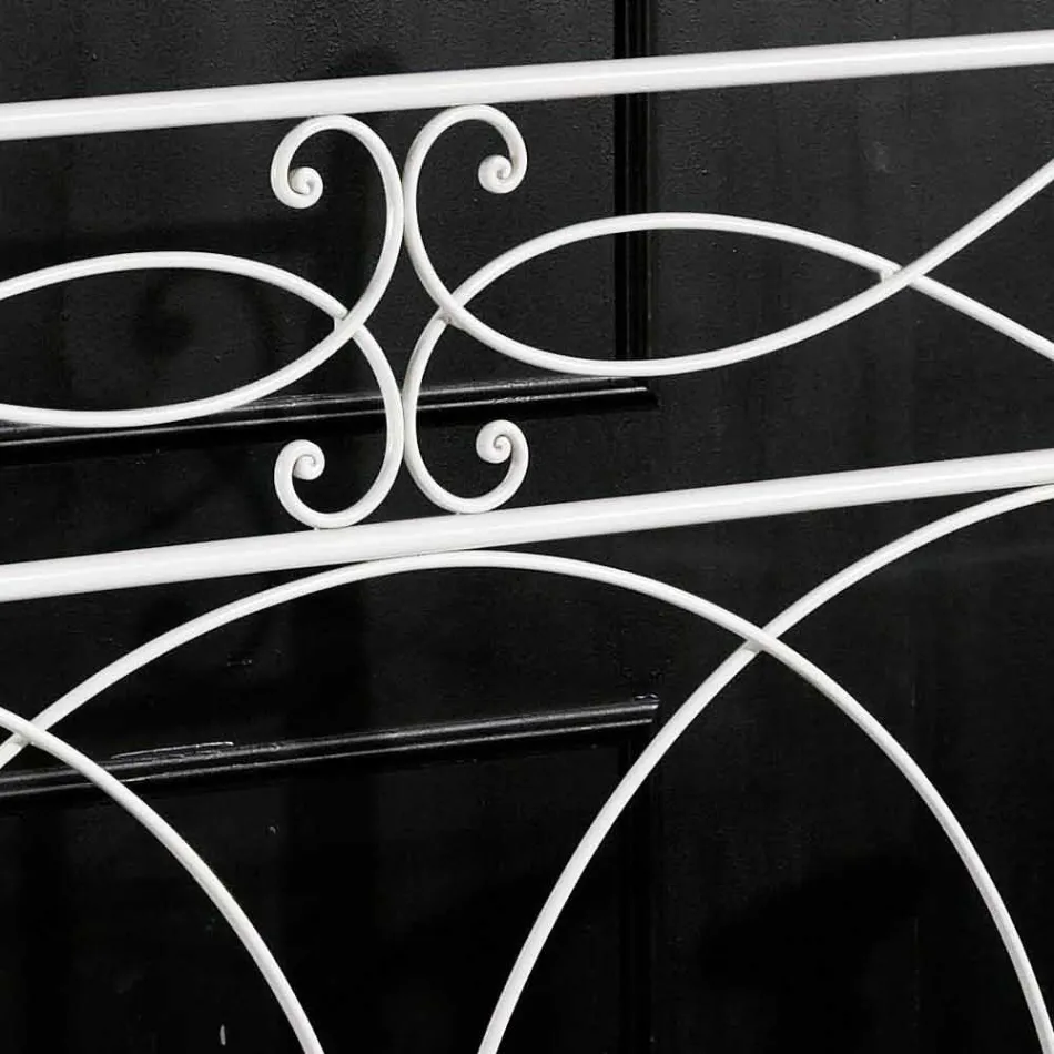 Lit design forgé main de fer forgé Sydney Viadurini