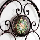 lit double avec forgé la conception de fer artisanat Alexa Viadurini