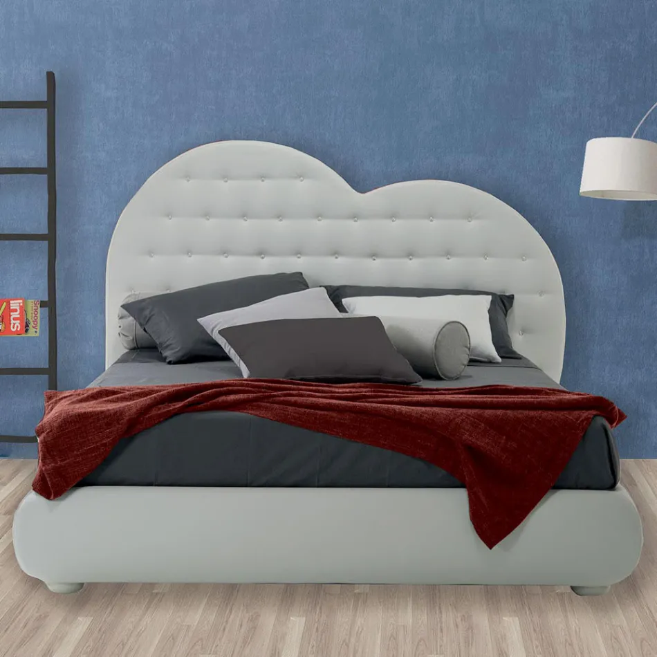 Lit Double de Luxe avec Boîte et Swarovski Made in Italy – Little Heart Viadurini