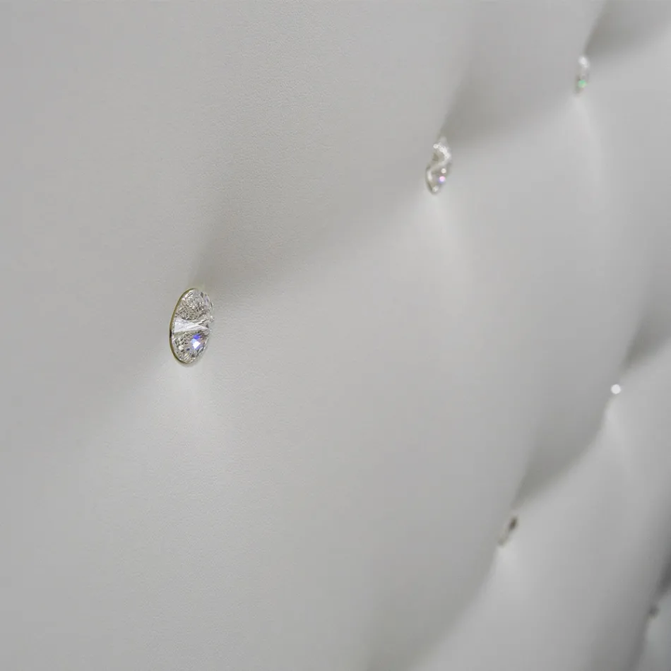 Lit Double de Luxe avec Boîte et Swarovski Made in Italy – Little Heart Viadurini