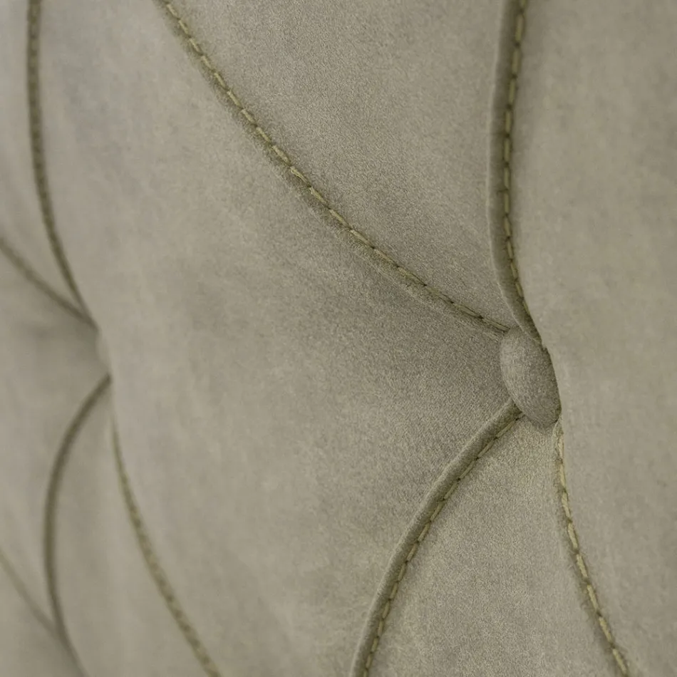 Lit double rembourré de luxe avec boîte de rangement fabriqué en Italie – Torn Viadurini