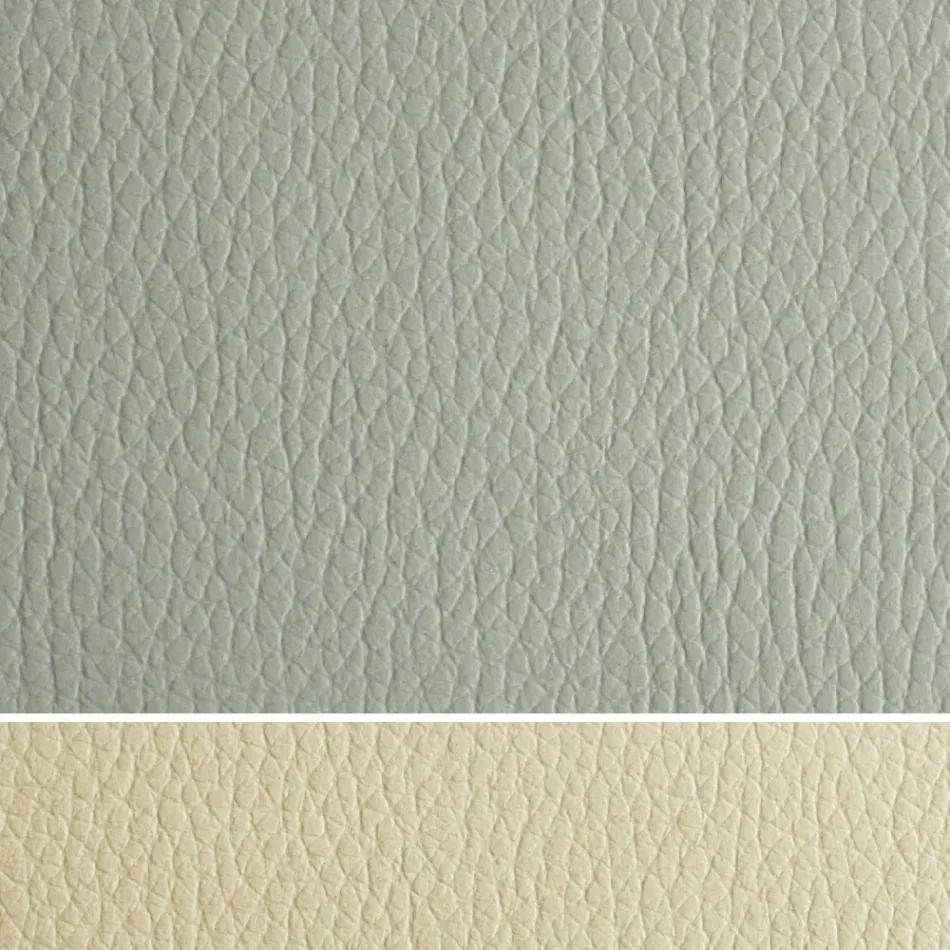 Lit double rembourré avec commode en éco-cuir ou tissu - Notre Dame Viadurini