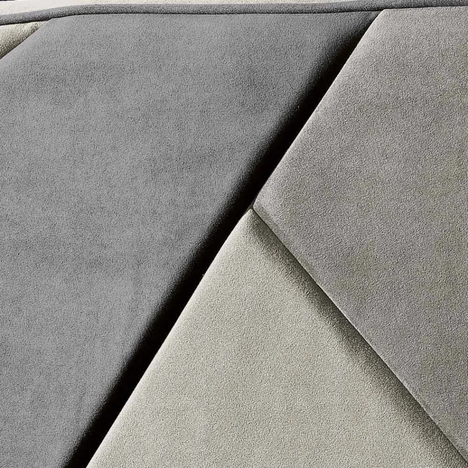 Lit Lit rembourré avec conteneur de levage 160x190 / 200cm Mia Viadurini