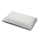 Lit double rembourré avec matelas et 2 tables de chevet fabriqués en Italie - Rolly Viadurini