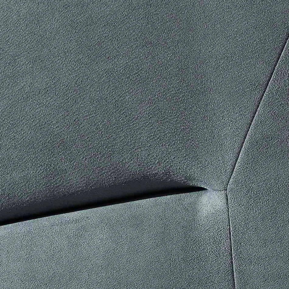 Lit double contemporain tapissé avec boîte pic 160x190 / 200cm Sun Viadurini