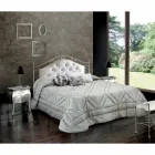 Rembourré à double main de lit en fer solide Gracie Viadurini