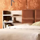 Lit rembourré deux personnes Grilli York made in Italy design moderne Viadurini