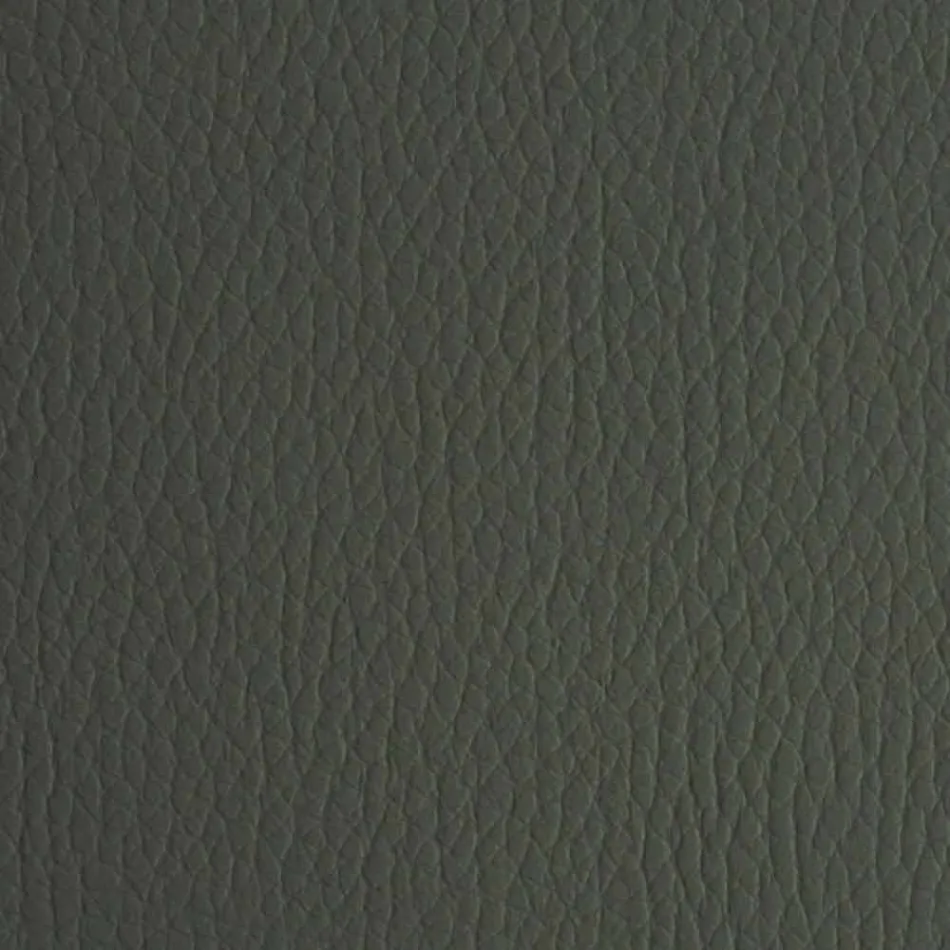 Lit Double en Similicuir avec Pieds en Bois Fabriqué en Italie - Perzio Viadurini