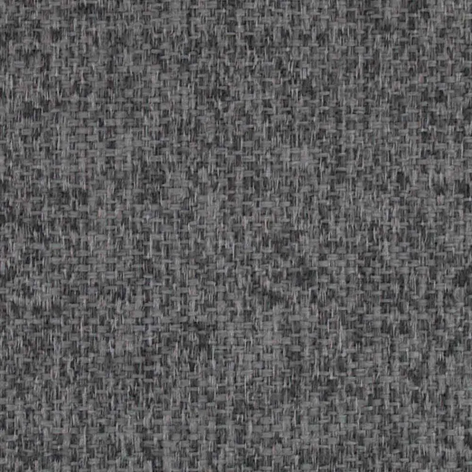 Lit Double en Tissu avec Boîte et Tête de Lit Rayée Fabriqué en Italie - Nives Viadurini