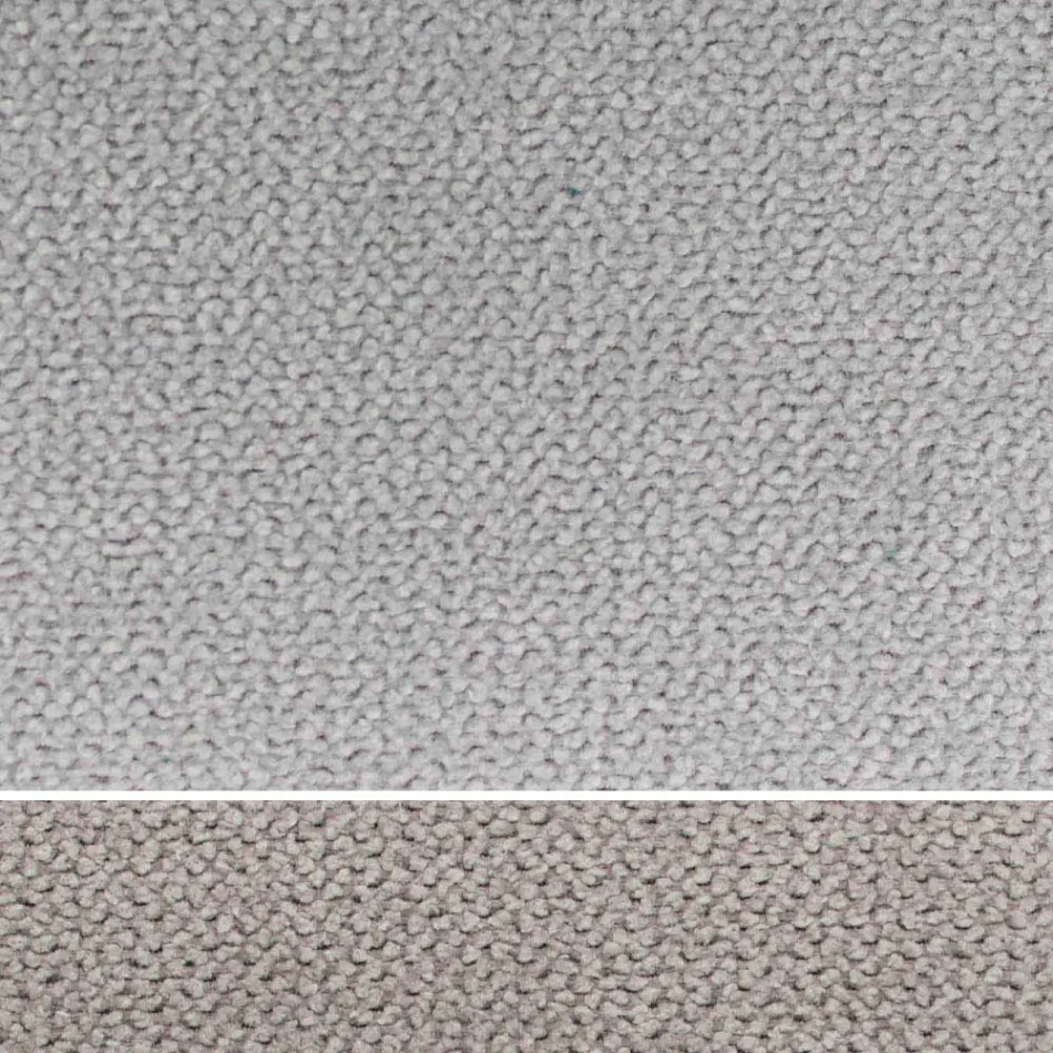 Lit double en tissu ou éco-cuir avec meuble de rangement Made in Italy – Etoile Viadurini