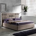 Lit double de design moderne avec coffre 160x190/200 cm Gin