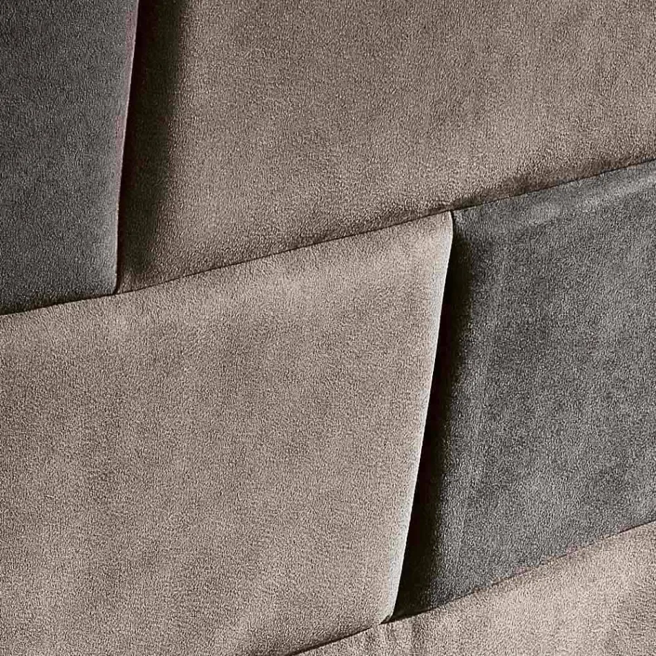 Lit double contemporain avec boîte de rangement 160x190 / 200 cm Gin Viadurini