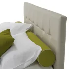 Lit double moderne de luxe avec boîte de rangement fabriqué en Italie - Orfei Viadurini