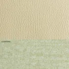 Lit double moderne en similicuir et tissu Made in Italy - Zeldo Viadurini