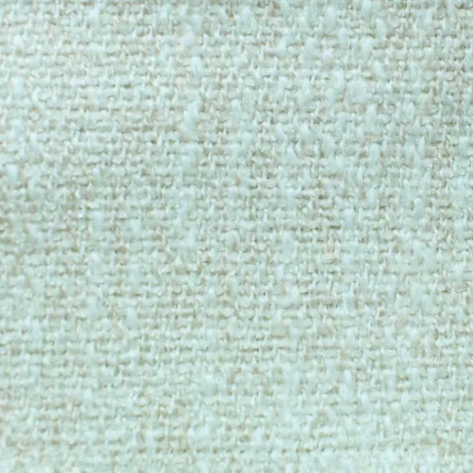 Lit double design rond recouvert de tissu Made in Italy - Rello Viadurini