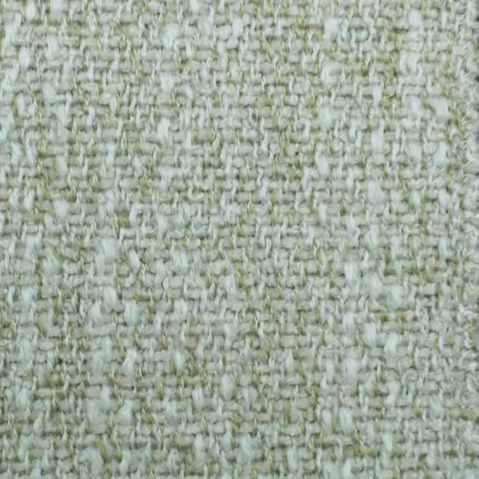 Lit double design rond recouvert de tissu Made in Italy - Rello Viadurini