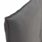 Lit double avec housse amovible avec pieds en bois Fabriqué en Italie - Tampa Viadurini