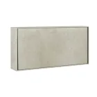 Lit simple escamotable horizontal fabriqué en Italie - Collaboratif Viadurini