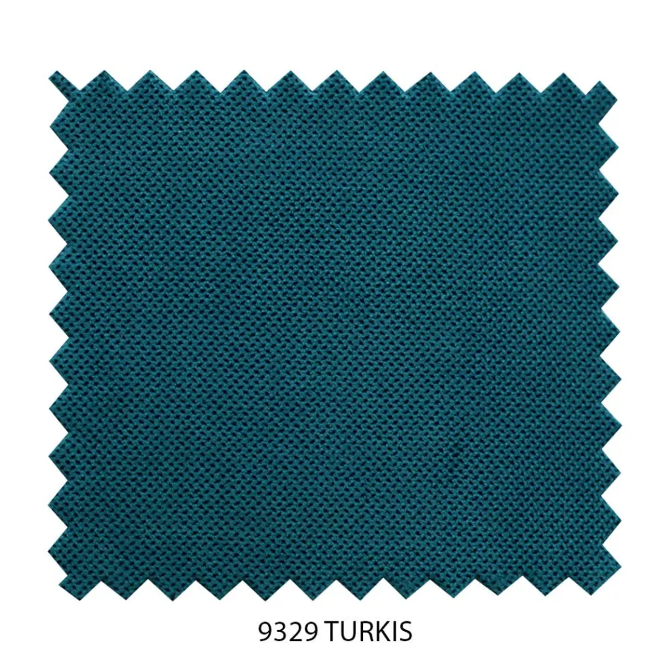 Lit simple avec tête de lit et pieds rembourrés fabriqués en Italie - Aaron Viadurini