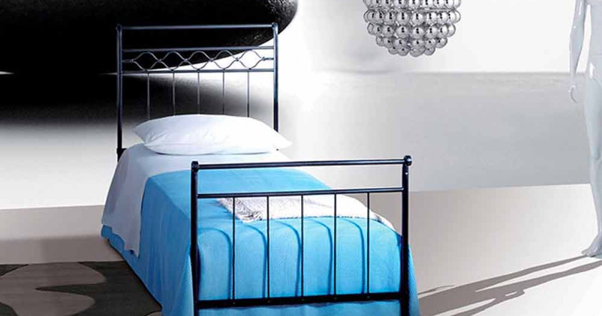 Lit En Fer Forgé Une Place