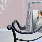 Lit Simple en Fer Forgé Febo Viadurini