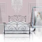 Lit Simple en Fer Forgé Febo Viadurini