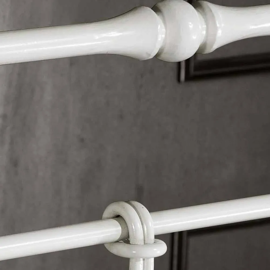 lit en fer forgé plein Amanda conçu, fabriqué en Italie Viadurini