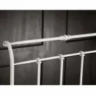 lit en fer forgé plein Amanda conçu, fabriqué en Italie Viadurini