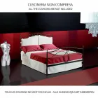 Un lit et une demi-carré Fer Forgé Cassiopeia Viadurini