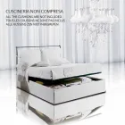 Un lit et une demi-carré Fer Forgé Héphaïstos Viadurini