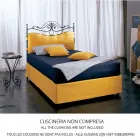 Un lit et une demi-carré Fer Forgé Lira Viadurini