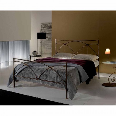 Un lit et une demi-carré Fer Forgé Perséphone Viadurini