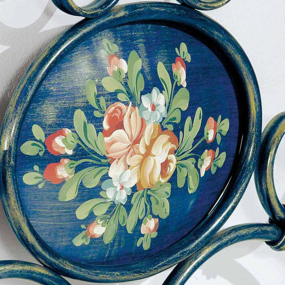 Lit queen size en fer forgé écrasé Gloria design Viadurini