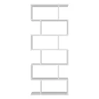 Bibliothèque Murale Design Verticale Salon en Bois 3 Finitions - Minetta Viadurini