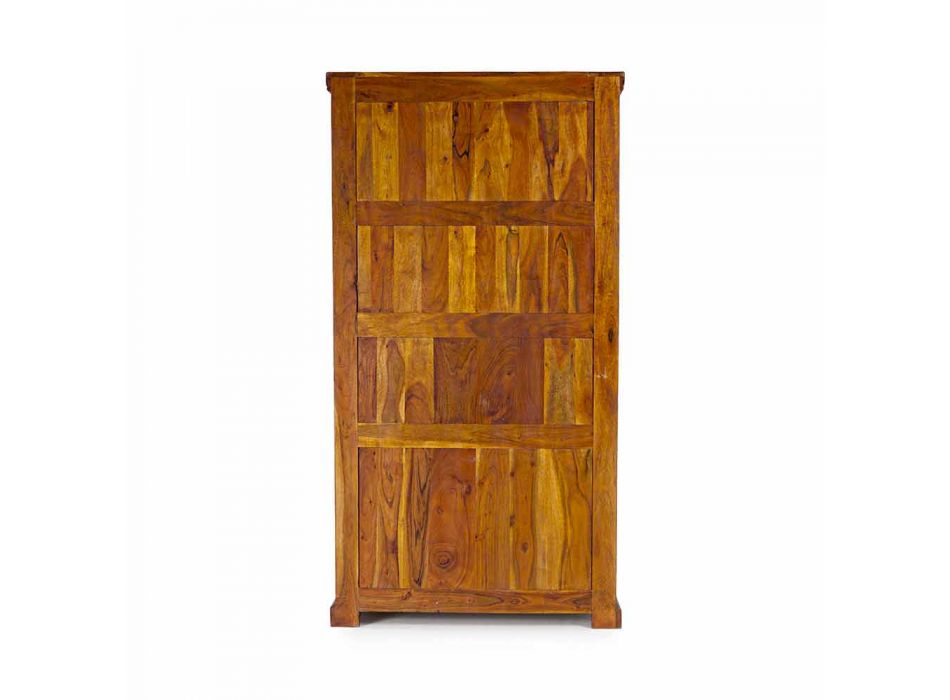 Bibliothèque de sol design classique en bois d'acacia massif Homemotion - Umami