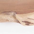 Bibliothèque de plancher moderne en bois d'acacia avec 5 étagères Homemotion - Lauro Viadurini