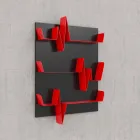 Bibliothèque de conception Battikuore 90x127 (3 étagères) Mabele Viadurini