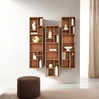 Bibliothèque verticale disponible en différentes finitions, fabriquée en Italie - Séville Viadurini