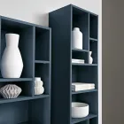 Bibliothèque verticale en différentes finitions, fabriquée en Italie - Séville Viadurini