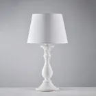 Lampe en bois avec abat-jour fabriqué en Italie pour la décoration intérieure - Sienne Viadurini