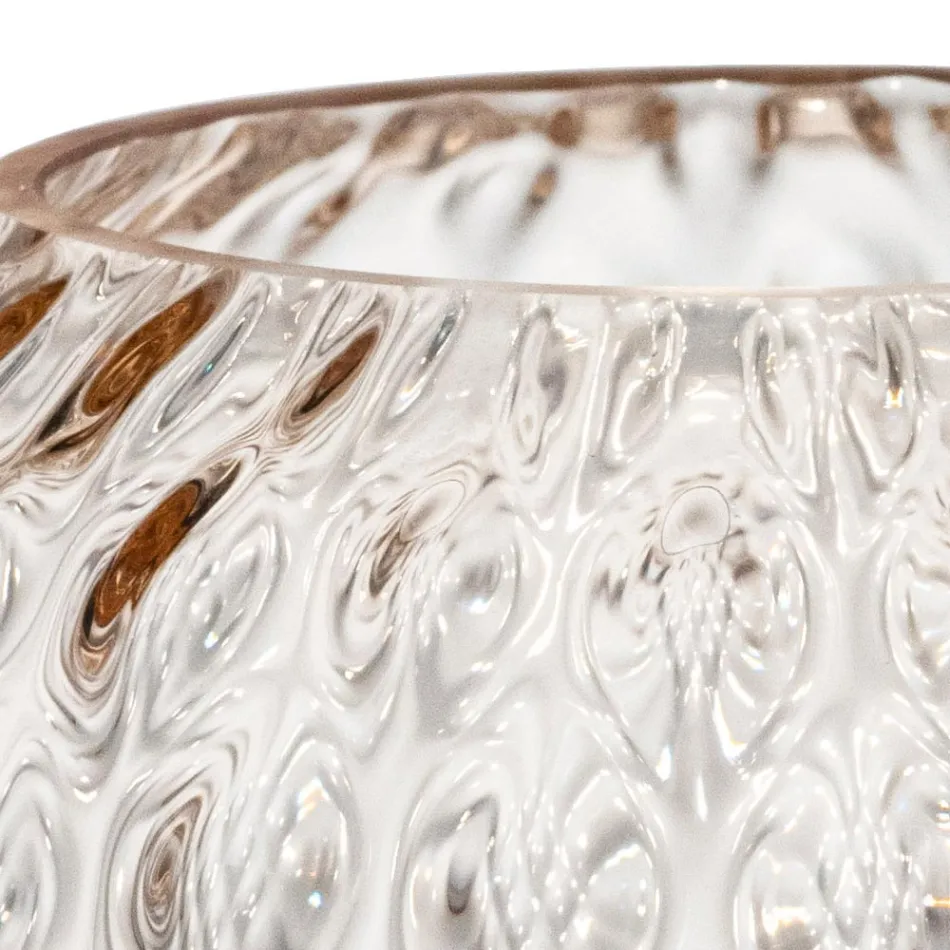Lampe de table Elisia en verre soufflé à la main, petite, fabriquée en Italie  Viadurini