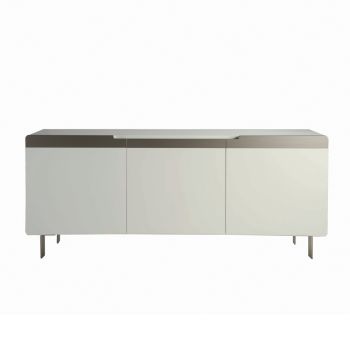 Buffet avec Corps et Portes en Mdf Base 4 Pieds Made in Italy - Corail