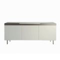 Buffet avec Corps et Portes en Mdf Base 4 Pieds Made in Italy - Corail